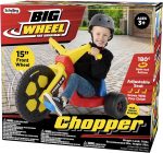 Schylling Big Wheel Chopper - BWCHP - Low-Riding Tricycle with Adjustable Seat for Growing Child up to 70 lbs. - Original Classic Bike - Ages 3 and Up
